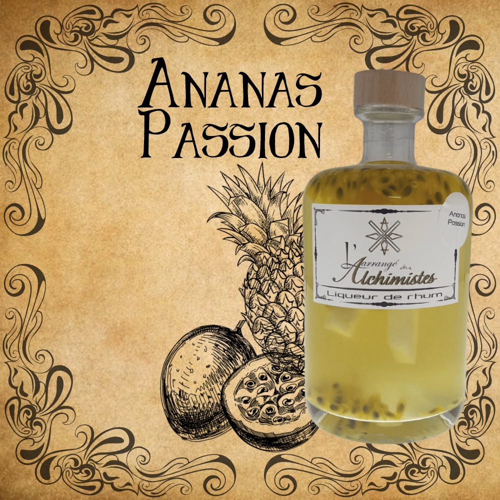 Rhum arrangé ananas passion