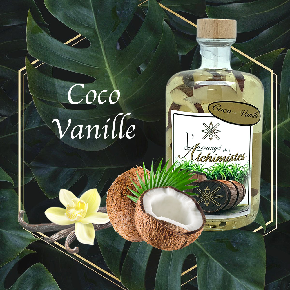 Rhum Coco Vanille | L'arrangé des alchimistes