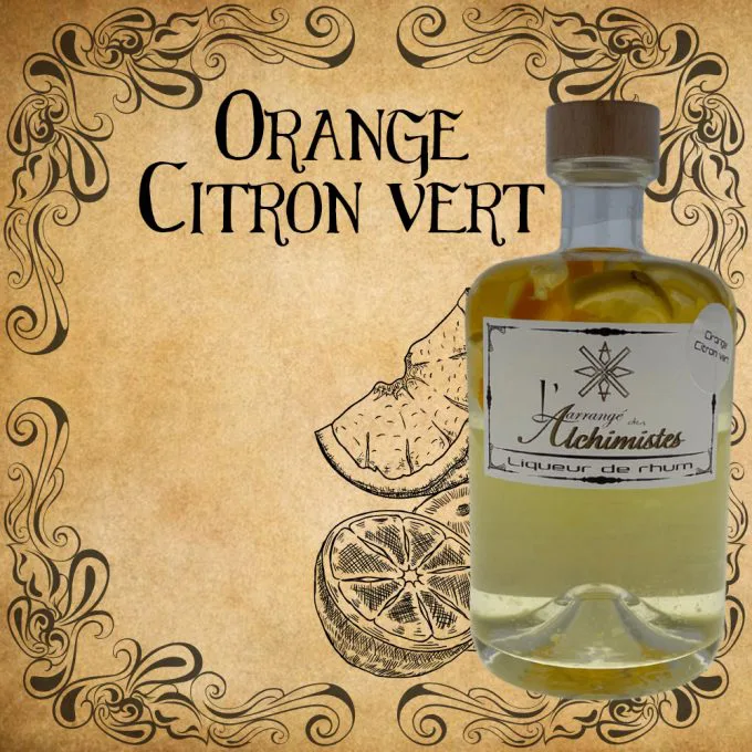 Arrangé Orange Citron vert