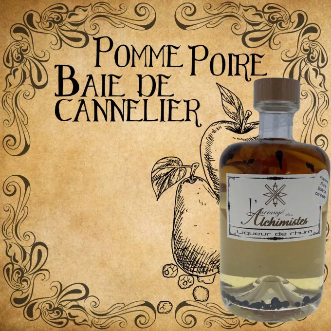 Arrangé Poire Pomme Baie de cannelier