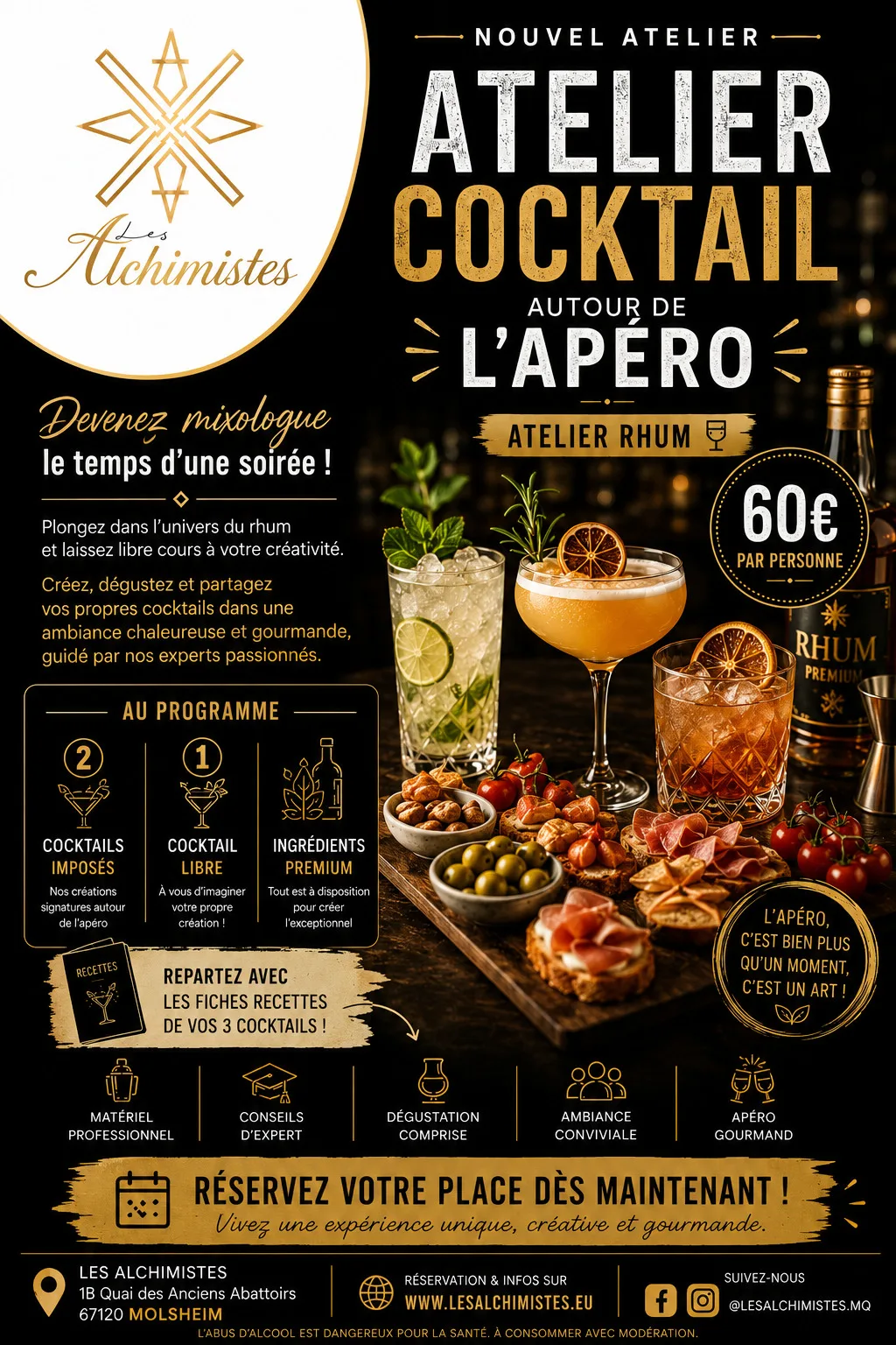 L’Atelier Apéro des Alchimistes